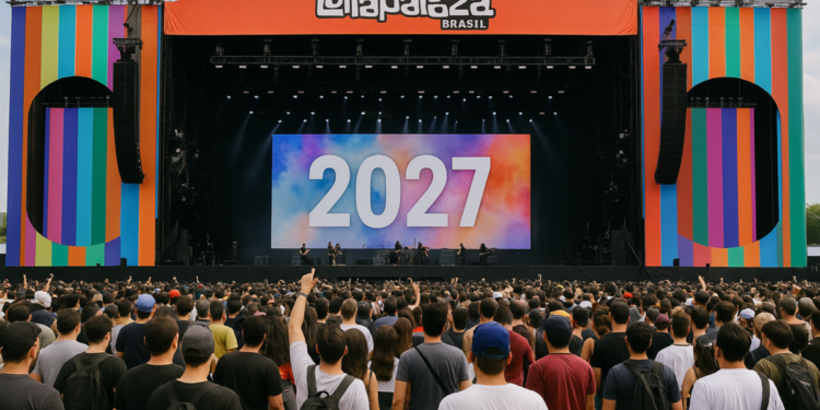 Lollapalooza Brasil inicia pré-venda de ingressos para 2027